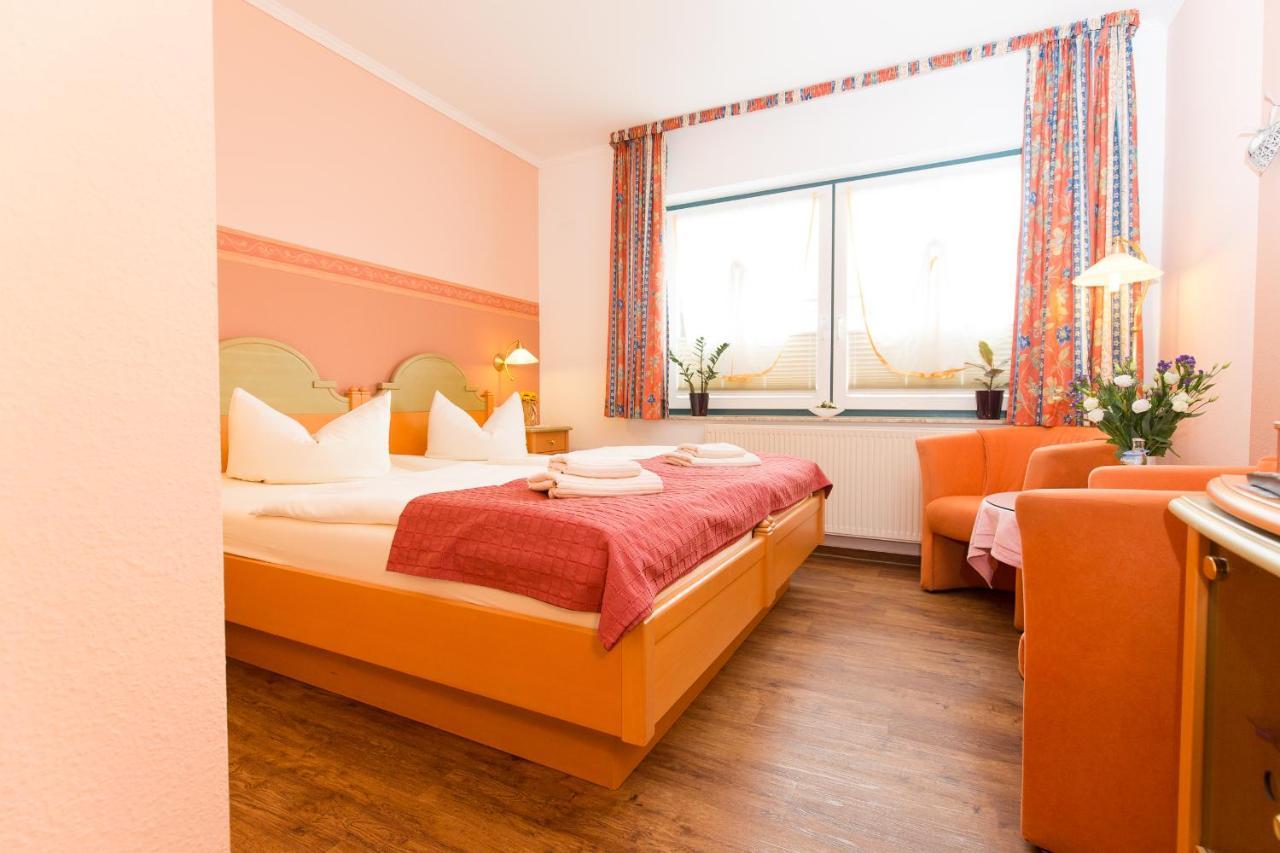 Hotel Garni Am Deich زنغست المظهر الخارجي الصورة